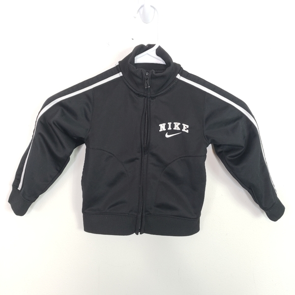 Nike Other - Toddler 2T Nike track jacket zip up black and white